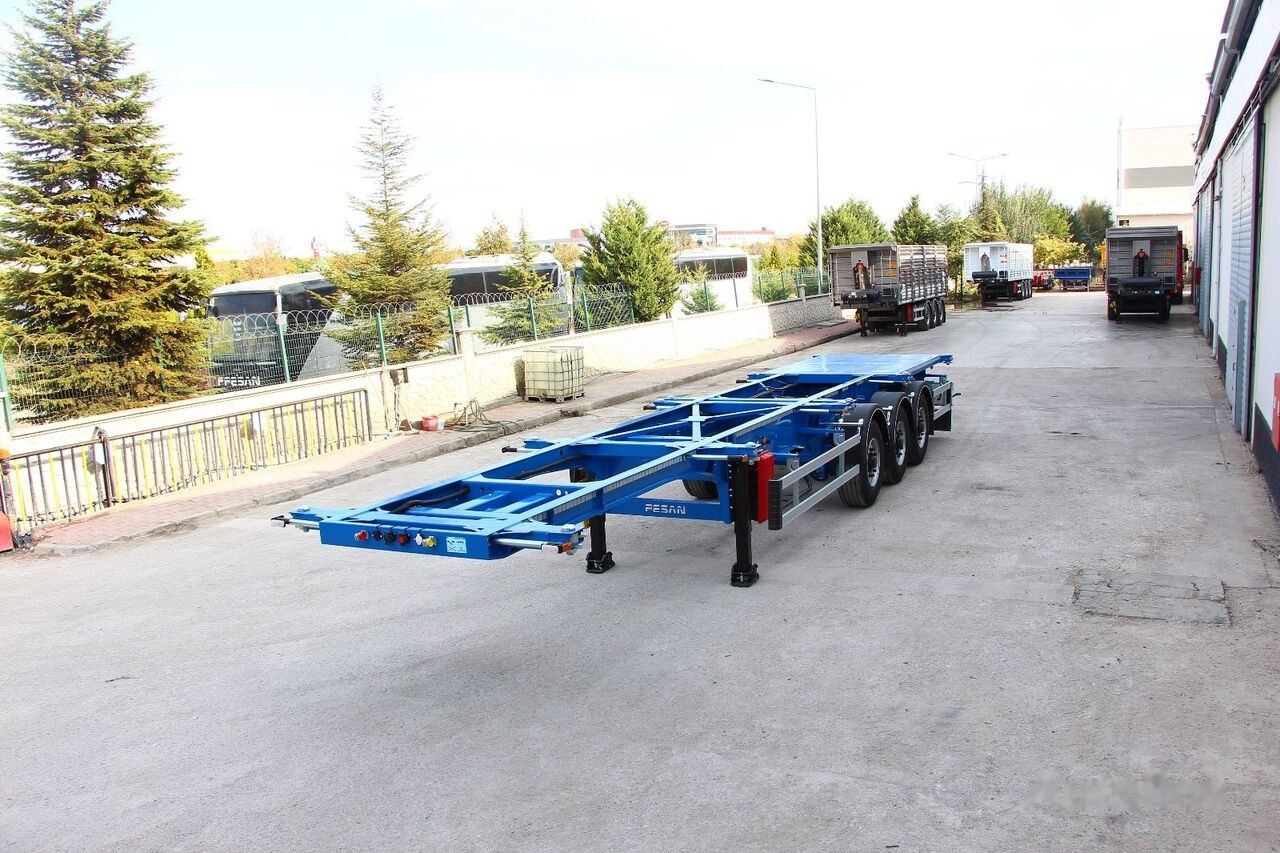 Новый Полуприцеп-контейнеровоз/ Сменный кузов Для транспортировки контейнеров Fesan CONTAINER CARRIER CHASSIS 20 FEET, 30 FEET, 40 FEET, 40 FEET HC,: фото 7 Новый Полуприцеп-контейнеровоз/ Сменный кузов Для транспортировки контейнеров Fesan CONTAINER CARRIER CHASSIS 20 FEET, 30 FEET, 40 FEET, 40 FEET HC,: фото 7