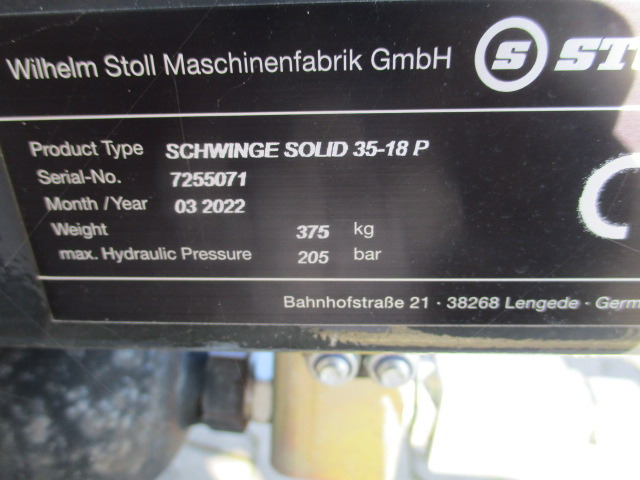 Stoll ClassicLine CL755 + Solid 35-18 P "2 Lader / 2 Loader" - Фронтальный погрузчик для трактора: фото 5 Stoll ClassicLine CL755 + Solid 35-18 P "2 Lader / 2 Loader" - Фронтальный погрузчик для трактора: фото 5