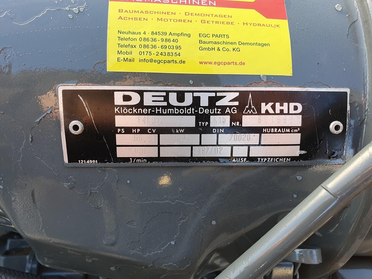 Deutz F4L912 neu überholt - Двигатель для Строительной техники: фото 4 Deutz F4L912 neu überholt - Двигатель для Строительной техники: фото 4
