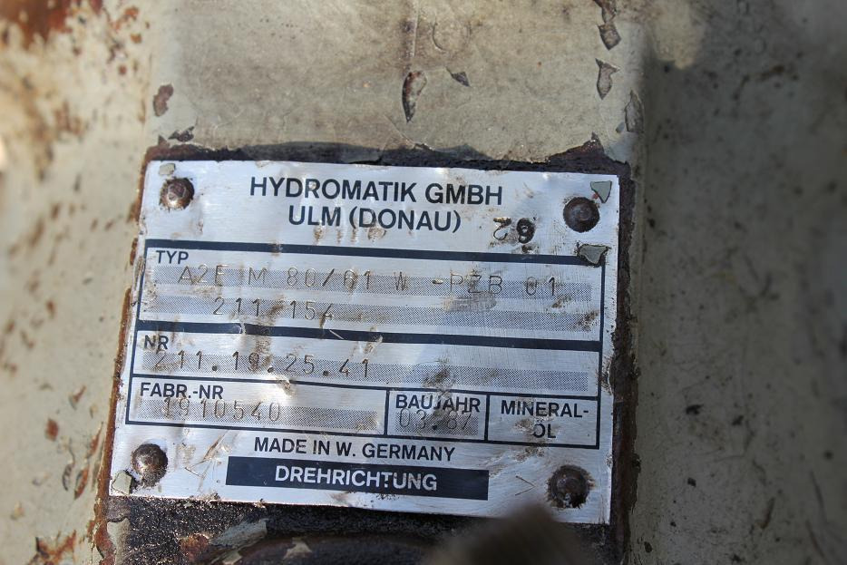 Hydromatik A 2 FM - Гидравлический мотор для Строительной техники: фото 2 Hydromatik A 2 FM - Гидравлический мотор для Строительной техники: фото 2