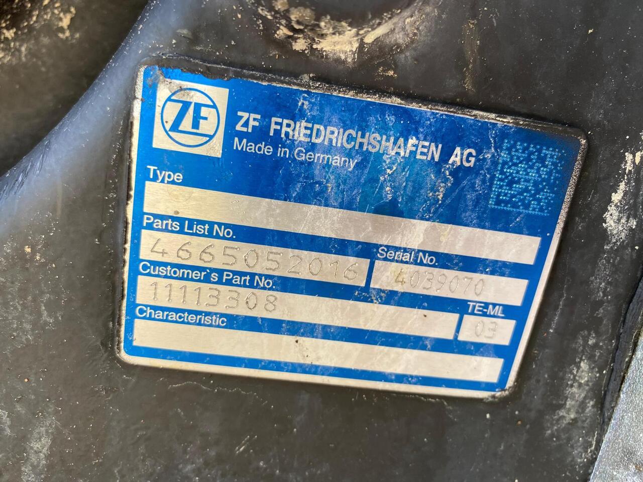 Liebherr L 566 - Коробка передач для Строительной техники: фото 3 Liebherr L 566 - Коробка передач для Строительной техники: фото 3