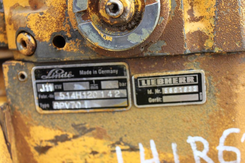 Гидравлический насос для Строительной техники Liebherr Linde BPV 70 aus LH LR 622 /722: фото 10