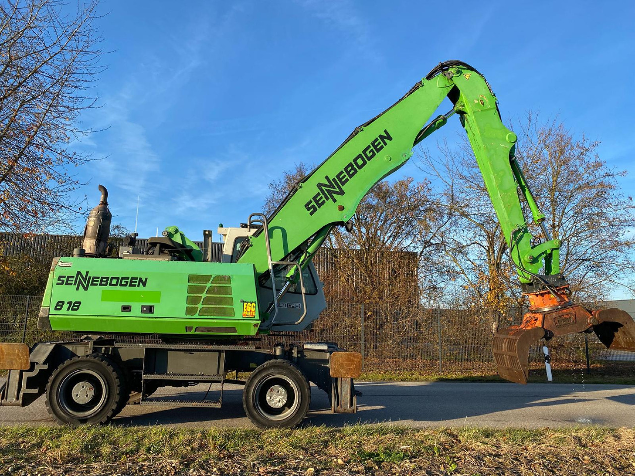 Sennebogen 818 - Перегружатель: фото 5 Sennebogen 818 - Перегружатель: фото 5