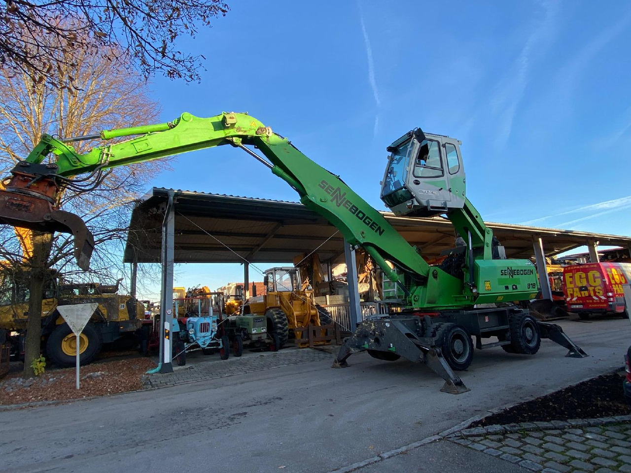 Sennebogen 818 - Перегружатель: фото 4 Sennebogen 818 - Перегружатель: фото 4