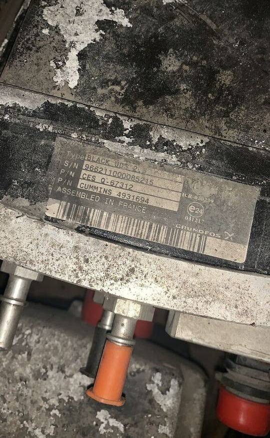 Cummins 4931694 DAF Black UDS 2.5 LF CF - Выхлопная система для Грузовиков: фото 1 Cummins 4931694 DAF Black UDS 2.5 LF CF - Выхлопная система для Грузовиков: фото 1