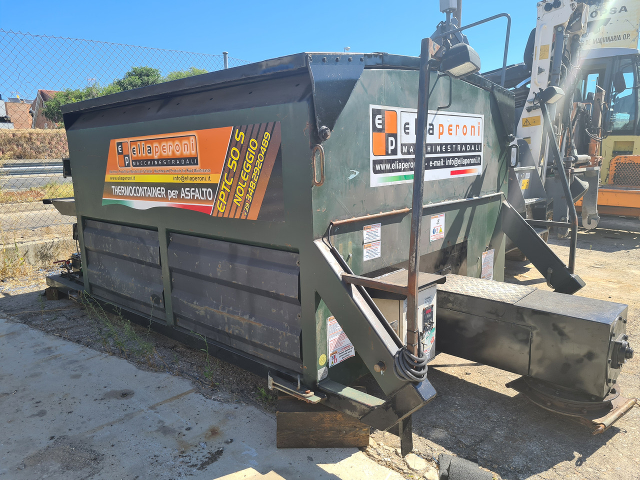 Contenedor de asfalto caliente Elia Peroni ATC 50 - Асфальтоукладочная техника: фото 1 Contenedor de asfalto caliente Elia Peroni ATC 50 - Асфальтоукладочная техника: фото 1