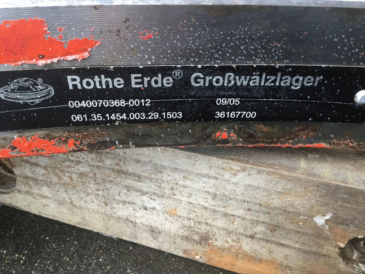 Grove GMK 3055 Slew ring - Поворотное кольцо для Мобильных кранов: фото 4 Grove GMK 3055 Slew ring - Поворотное кольцо для Мобильных кранов: фото 4