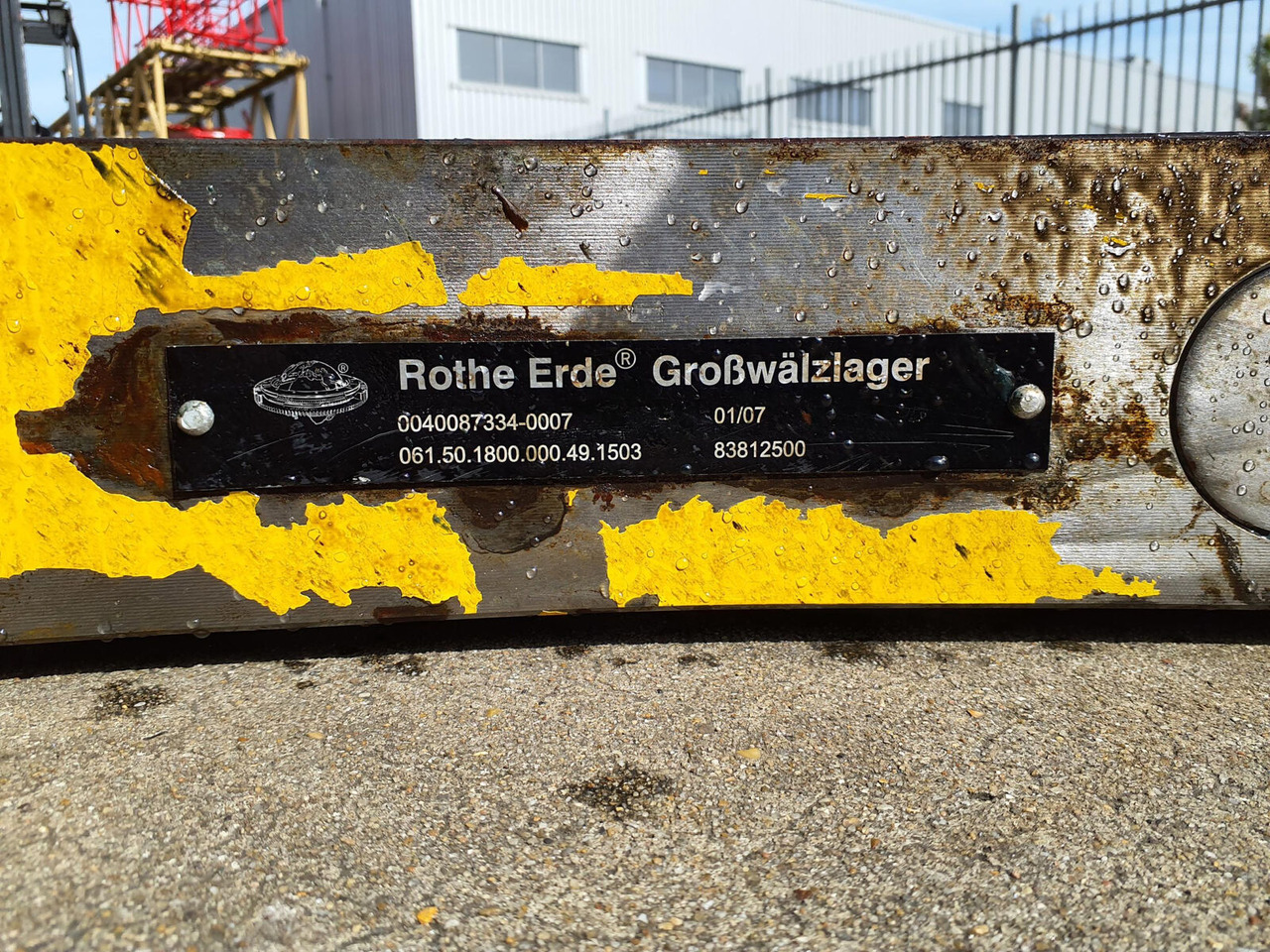 Grove GMK 5100 slewing ring - Поворотное кольцо для Мобильных кранов: фото 3 Grove GMK 5100 slewing ring - Поворотное кольцо для Мобильных кранов: фото 3