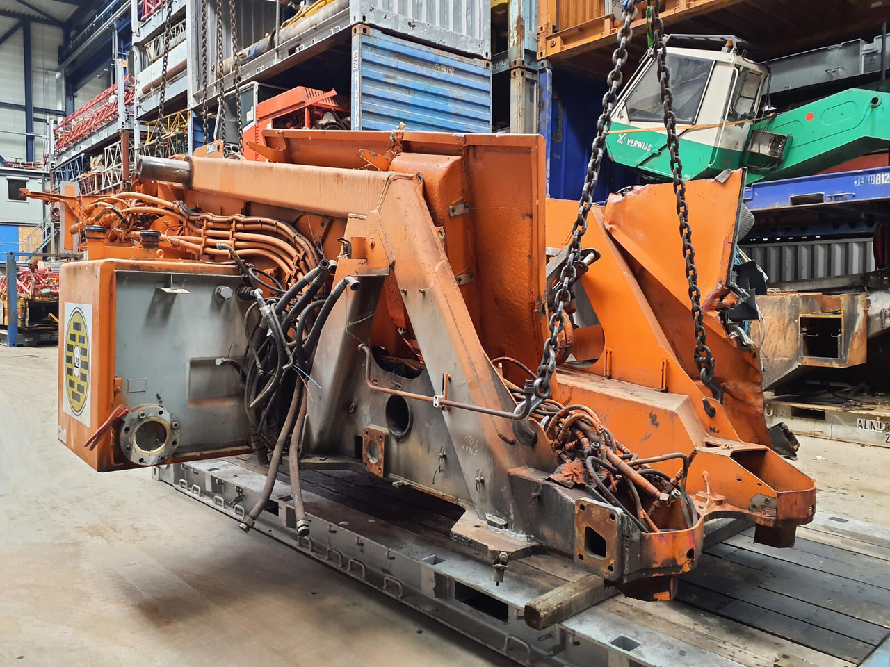 Liebherr LTM 1200/1 Upper frame - Рама/ Шасси для Мобильных кранов: фото 3 Liebherr LTM 1200/1 Upper frame - Рама/ Шасси для Мобильных кранов: фото 3