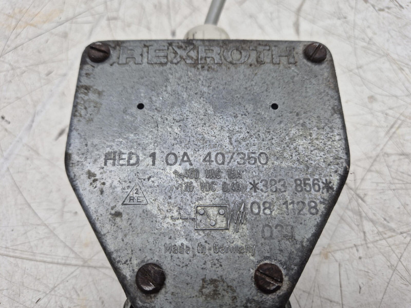 Rexroth Rexroth Pressure Switch HED-1-0A-40/350-L24 - Электрическая система для Кранов: фото 5 Rexroth Rexroth Pressure Switch HED-1-0A-40/350-L24 - Электрическая система для Кранов: фото 5