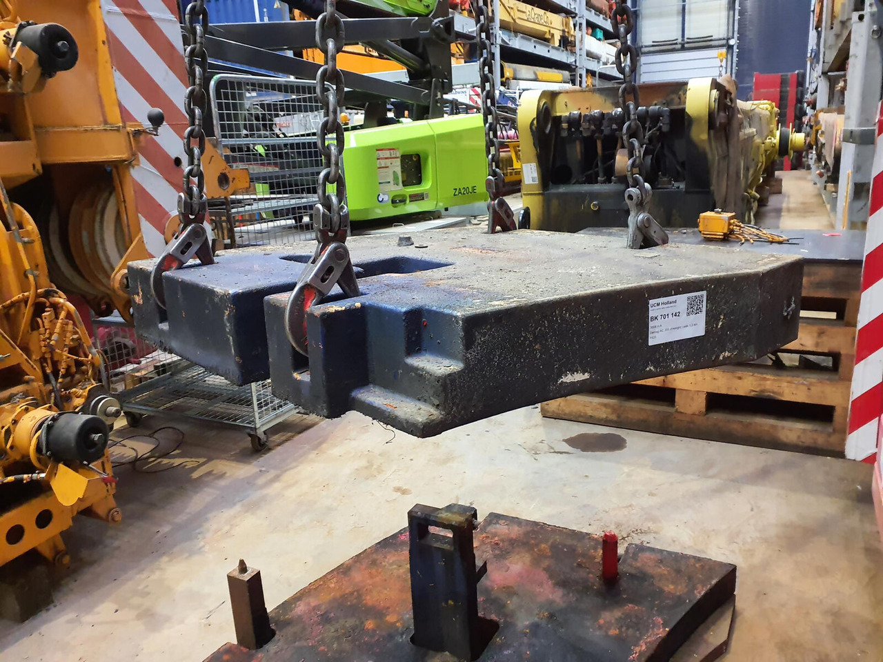 Terex AC 205 counterweight left side 1,9 ton - Противовес для Мобильных кранов: фото 3 Terex AC 205 counterweight left side 1,9 ton - Противовес для Мобильных кранов: фото 3