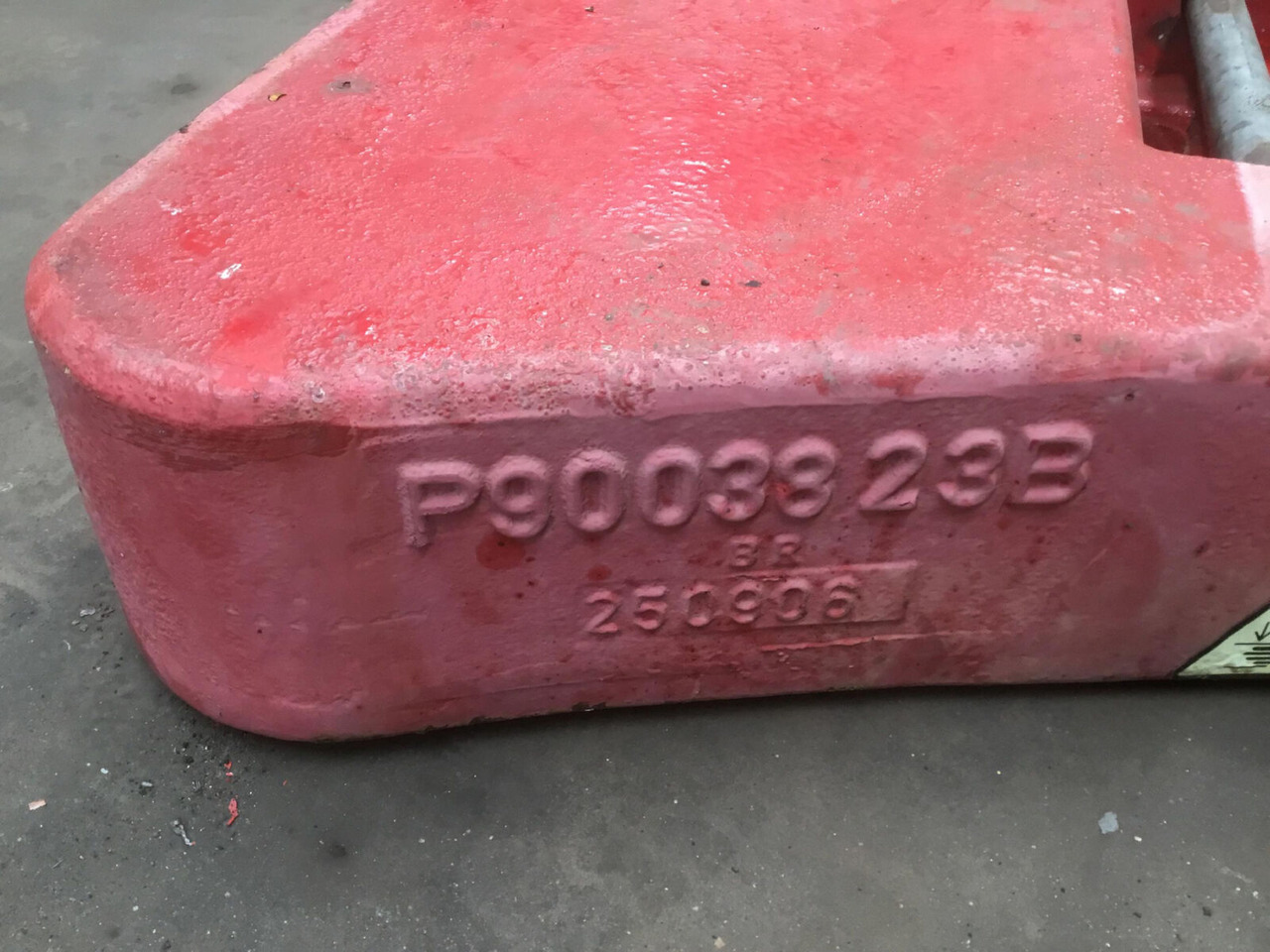 Terex AC 35 counterweight 1,3 ton - Противовес для Мобильных кранов: фото 5 Terex AC 35 counterweight 1,3 ton - Противовес для Мобильных кранов: фото 5