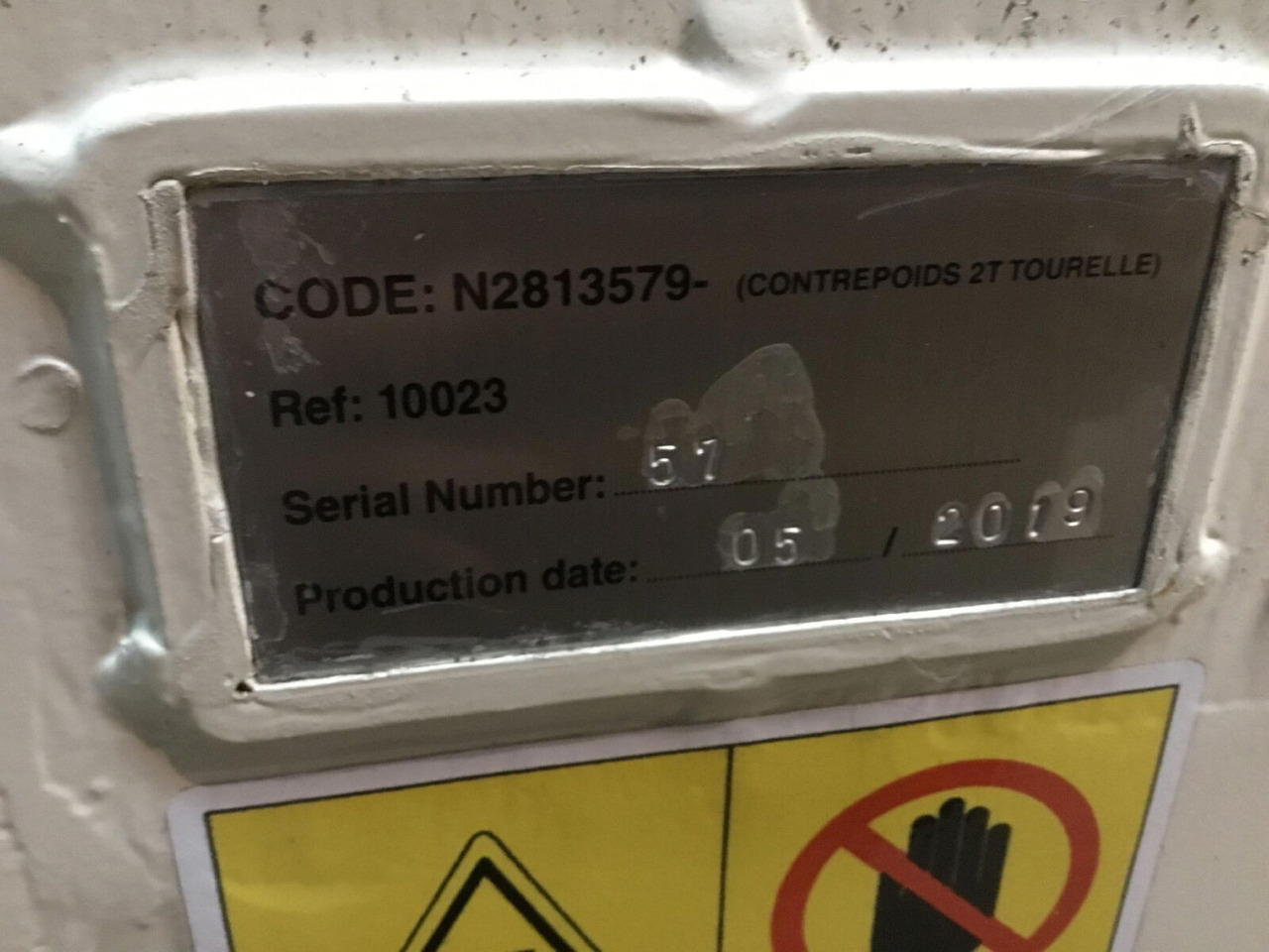 Terex Terex AC 40L counterweight 2T - Противовес для Мобильных кранов: фото 5 Terex Terex AC 40L counterweight 2T - Противовес для Мобильных кранов: фото 5