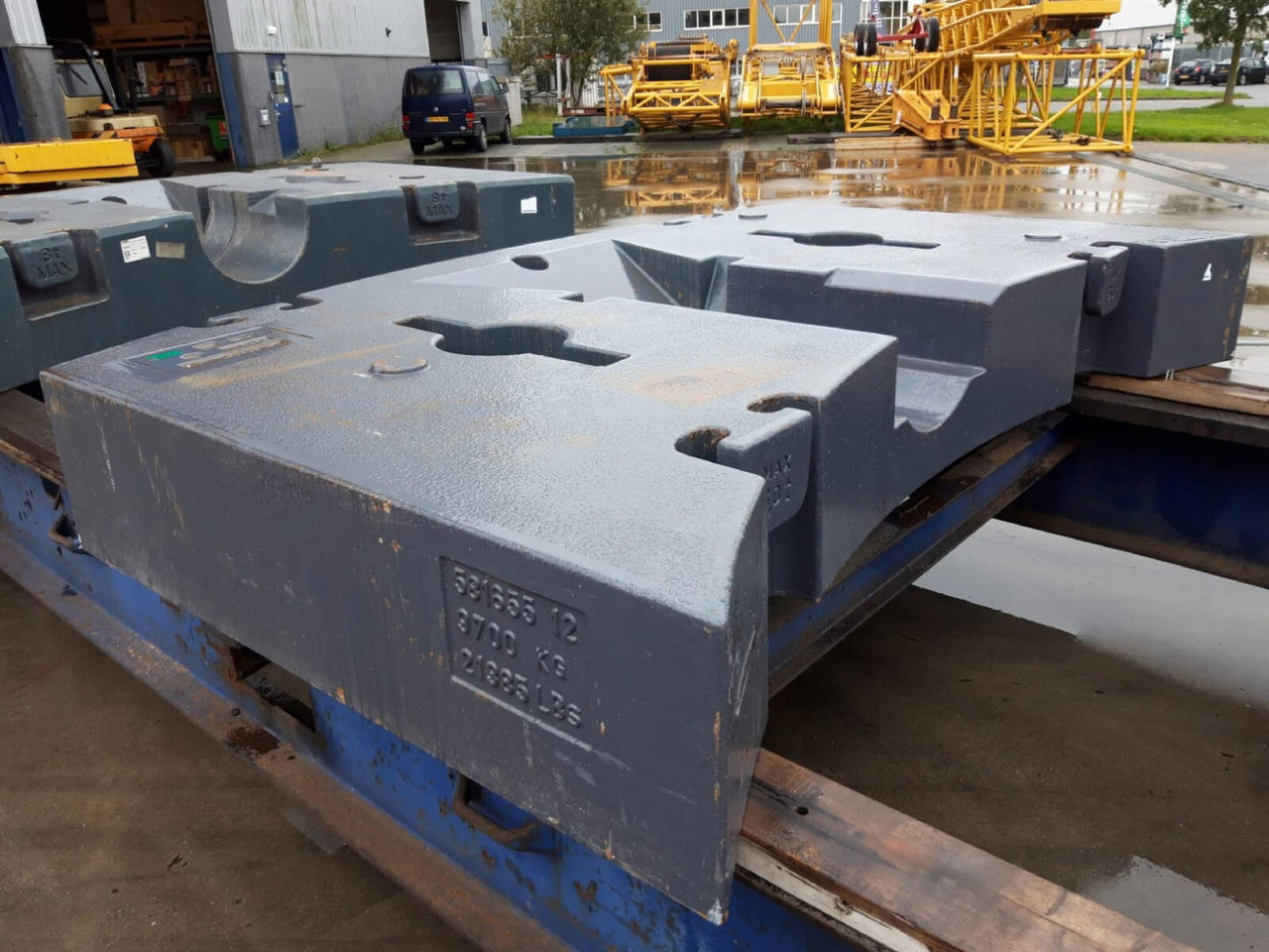 Terex Terex explorer 5600 counterweight 9,7 ton - Противовес для Мобильных кранов: фото 4 Terex Terex explorer 5600 counterweight 9,7 ton - Противовес для Мобильных кранов: фото 4