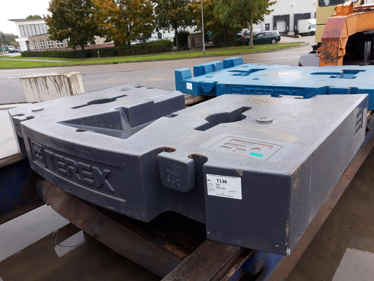 Terex Terex explorer 5600 counterweight 9,7 ton - Противовес для Мобильных кранов: фото 2 Terex Terex explorer 5600 counterweight 9,7 ton - Противовес для Мобильных кранов: фото 2