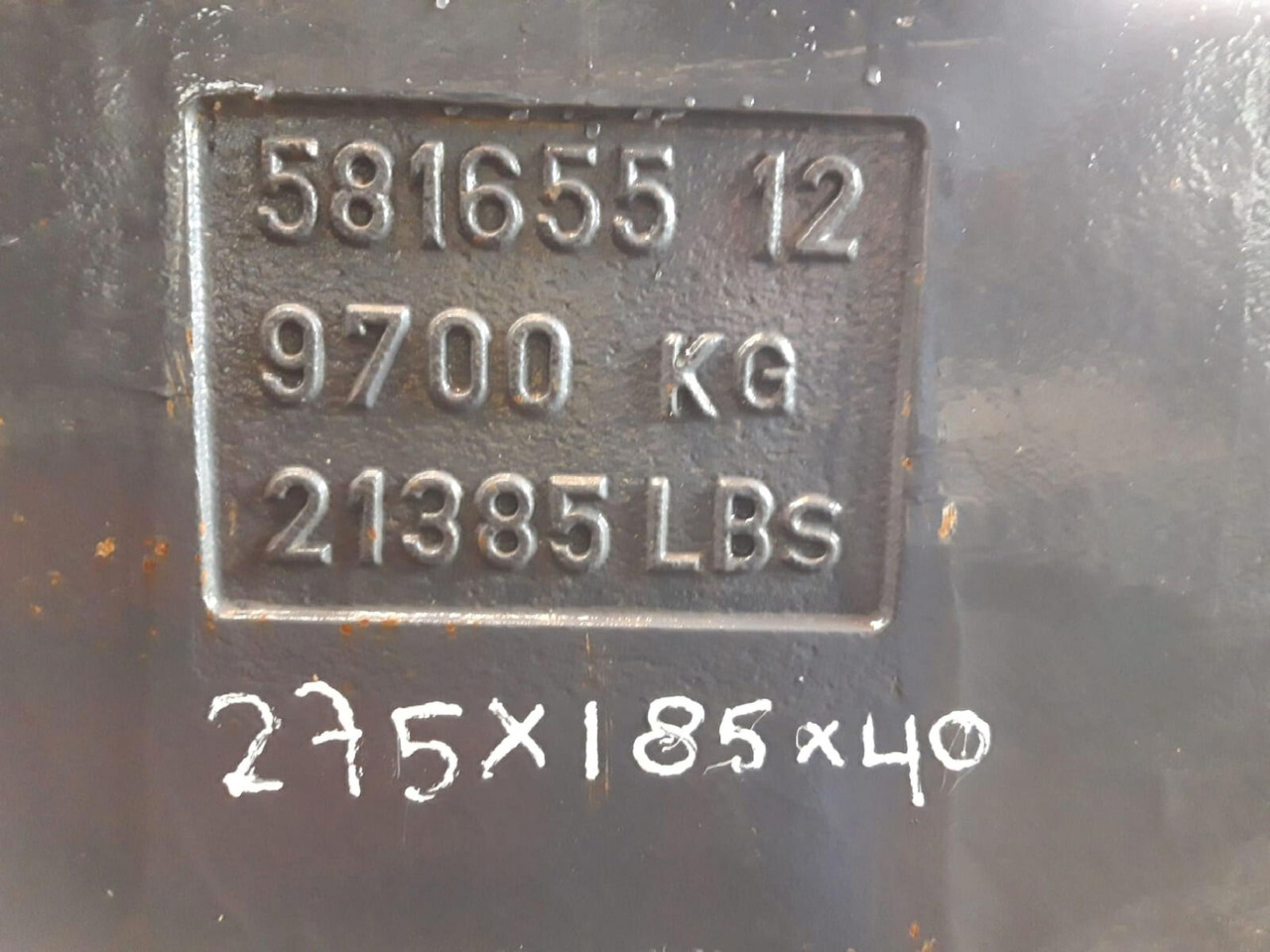 Terex Terex explorer 5600 counterweight 9,7 ton - Противовес для Мобильных кранов: фото 5 Terex Terex explorer 5600 counterweight 9,7 ton - Противовес для Мобильных кранов: фото 5