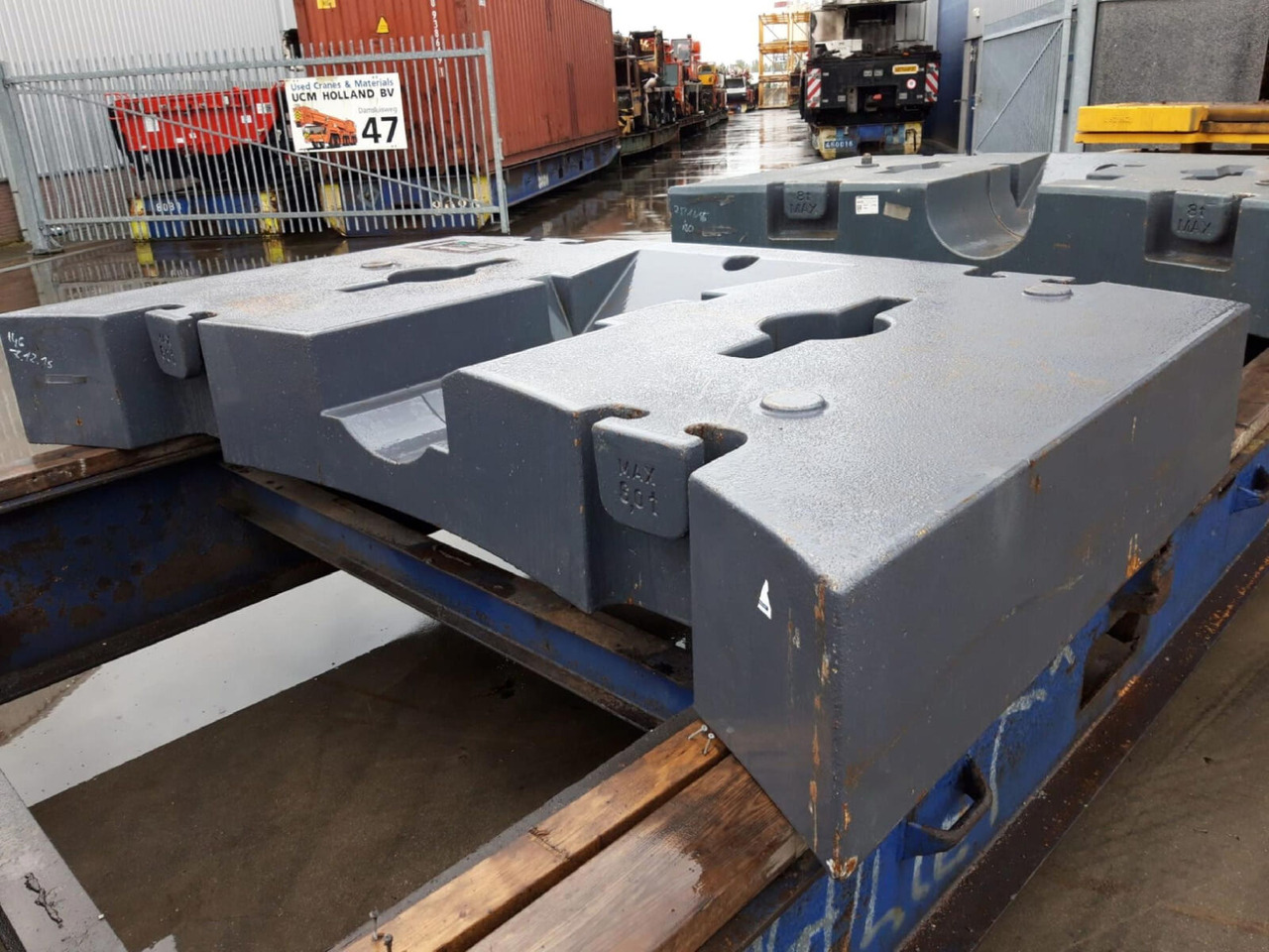 Terex Terex explorer 5600 counterweight 9,7 ton - Противовес для Мобильных кранов: фото 3 Terex Terex explorer 5600 counterweight 9,7 ton - Противовес для Мобильных кранов: фото 3