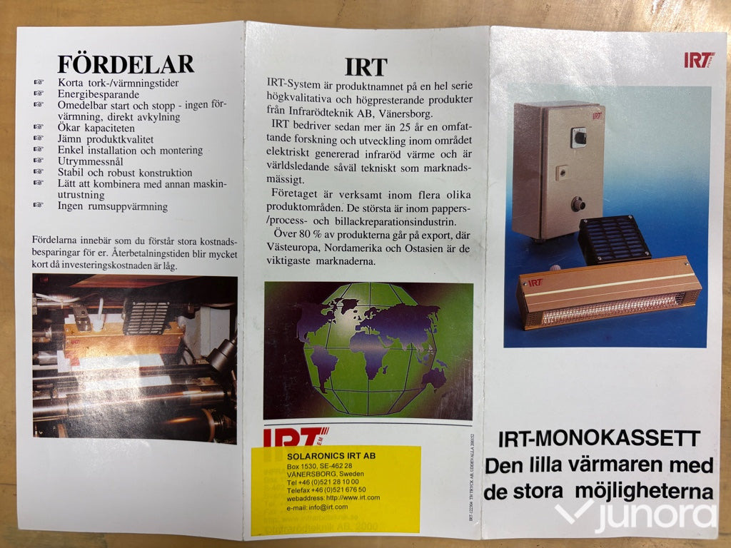 Infraröd värmekälla - IRT-9S/400/230 - Промышленное оборудование: фото 5 Infraröd värmekälla - IRT-9S/400/230 - Промышленное оборудование: фото 5