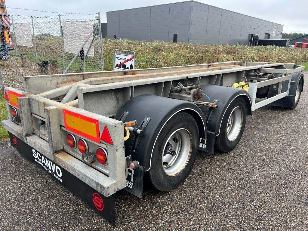 HFR PO 24 3 akslet container hænger uden tip - Прицеп мультилифт/ Бункеровоз: фото 1 HFR PO 24 3 akslet container hænger uden tip - Прицеп мультилифт/ Бункеровоз: фото 1