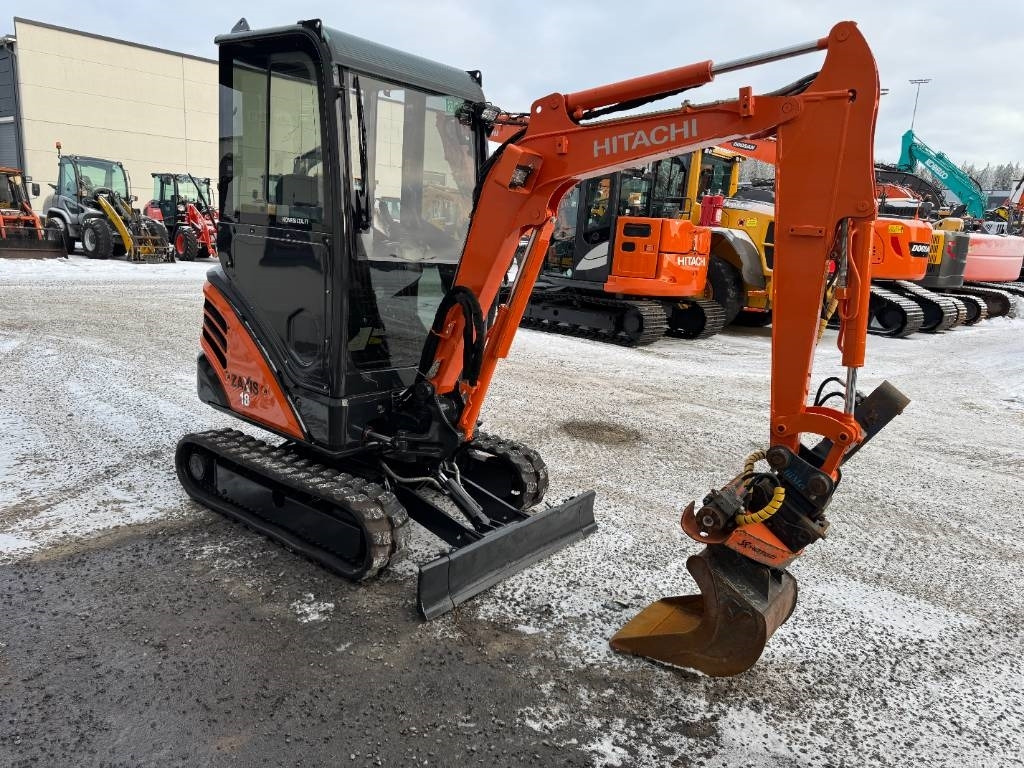 Мини-экскаватор Hitachi ZX 18-3 CLR Kallistaja ja pyöritys: фото 7