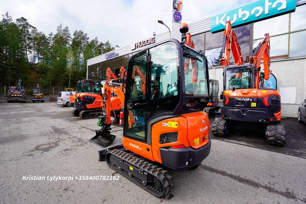 Kubota KX019-4 UUSI! TAKUU! PYÖRITTÄJÄLLÄ - Мини-экскаватор: фото 2 Kubota KX019-4 UUSI! TAKUU! PYÖRITTÄJÄLLÄ - Мини-экскаватор: фото 2