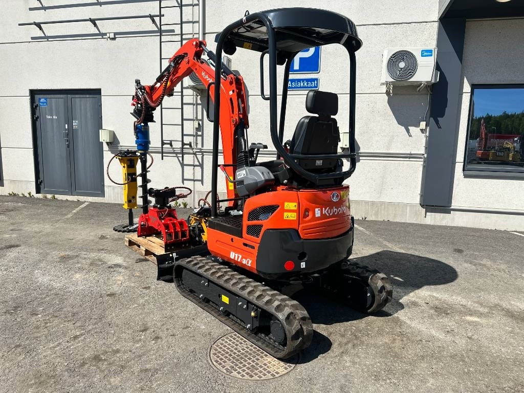 Kubota U 17-3 uusi Varustelupaketilla  - Мини-экскаватор: фото 2 Kubota U 17-3 uusi Varustelupaketilla  - Мини-экскаватор: фото 2