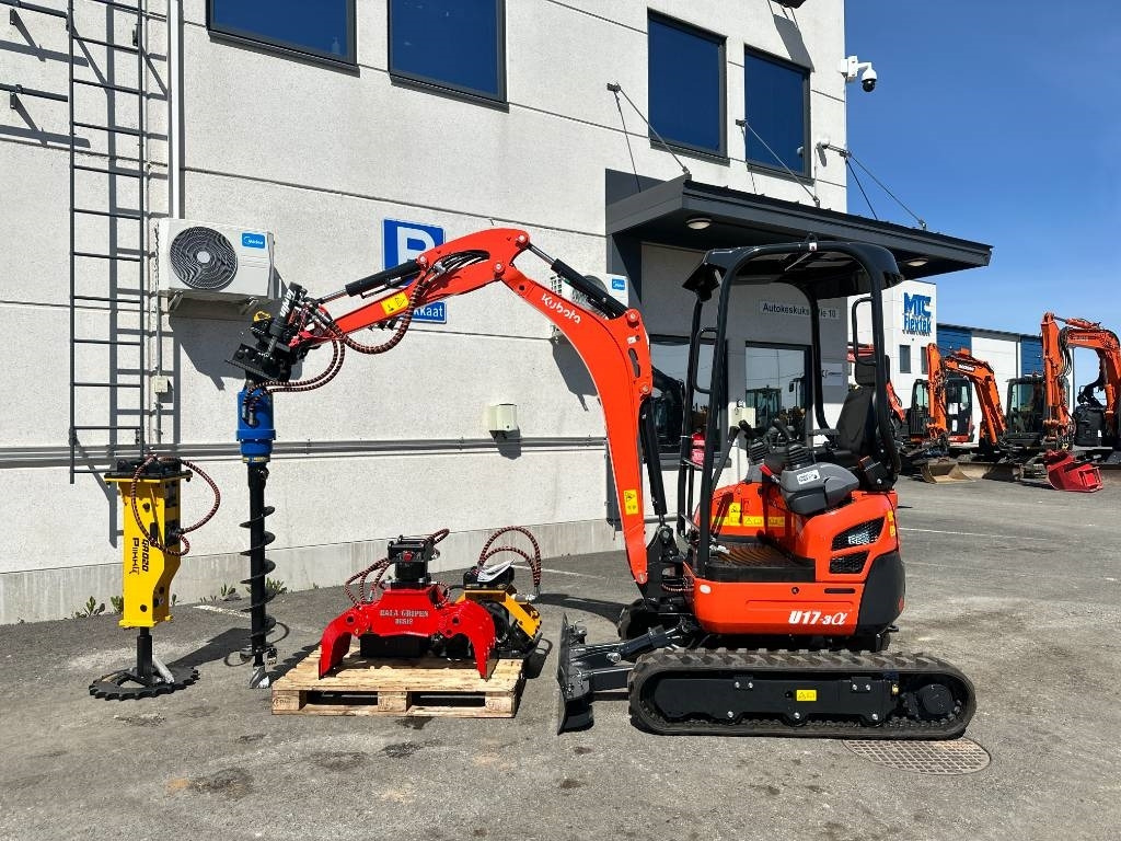 Kubota U 17-3 uusi Varustelupaketilla  - Мини-экскаватор: фото 1 Kubota U 17-3 uusi Varustelupaketilla  - Мини-экскаватор: фото 1