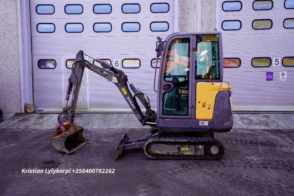 Volvo EC18C  - Мини-экскаватор: фото 1 Volvo EC18C  - Мини-экскаватор: фото 1