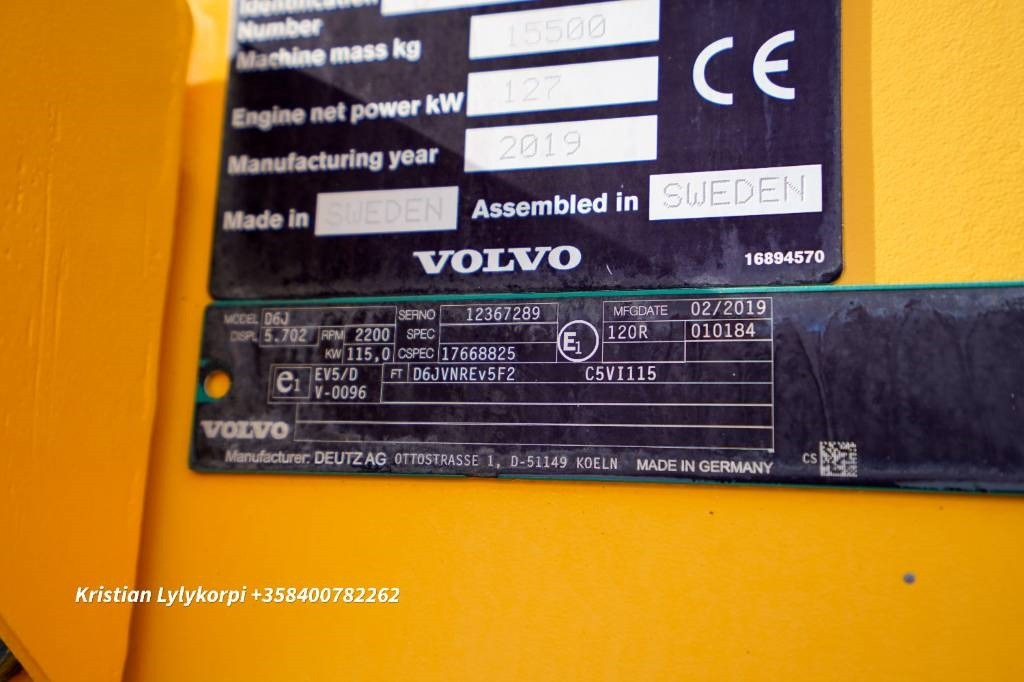 Колёсный погрузчик Volvo L70H STAGE V: фото 19
