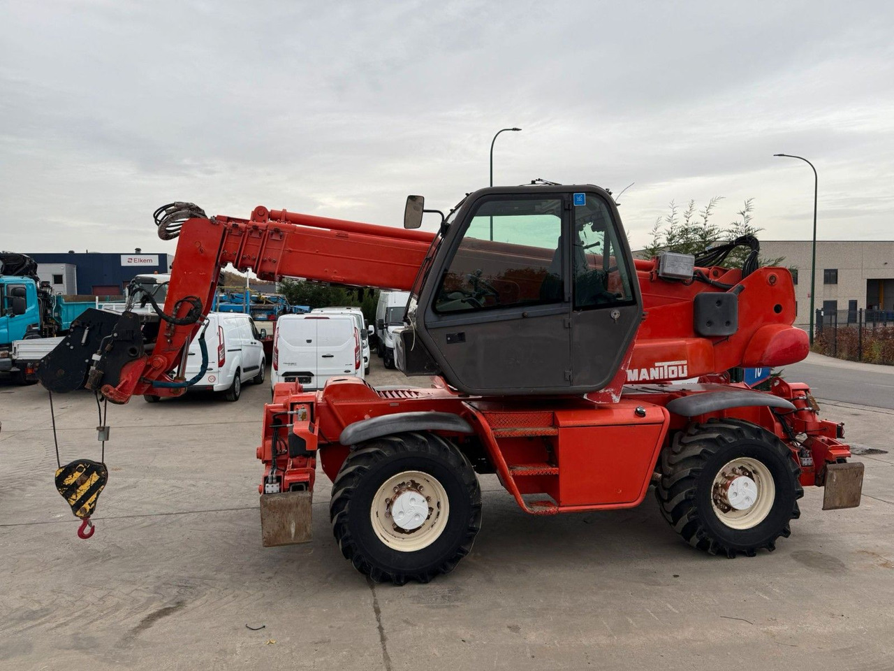 Manitou 1850. Roto. 4x4x4. Winch remote. - Телескопический погрузчик: фото 5 Manitou 1850. Roto. 4x4x4. Winch remote. - Телескопический погрузчик: фото 5