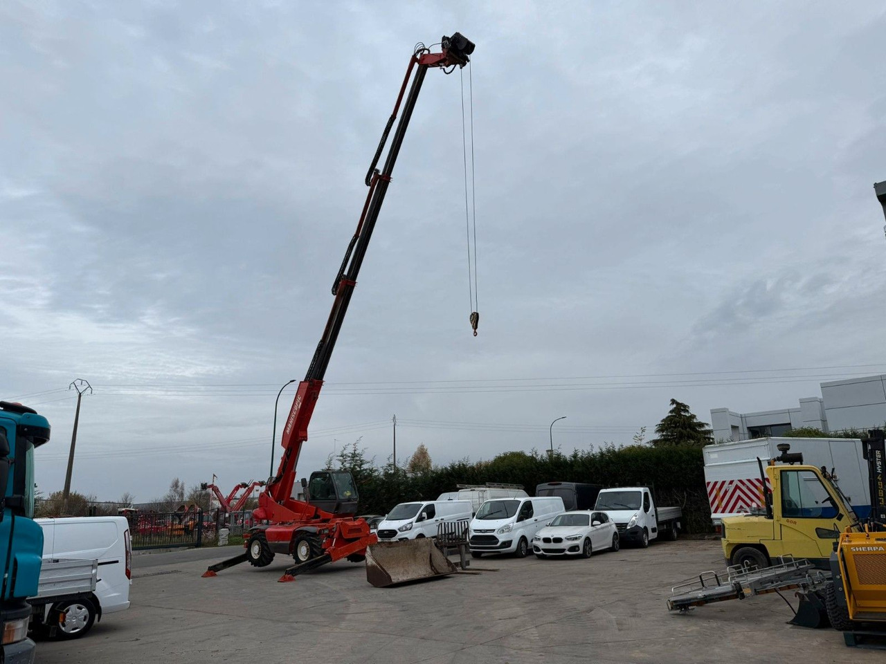 Manitou 1850. Roto. 4x4x4. Winch remote. - Телескопический погрузчик: фото 3 Manitou 1850. Roto. 4x4x4. Winch remote. - Телескопический погрузчик: фото 3
