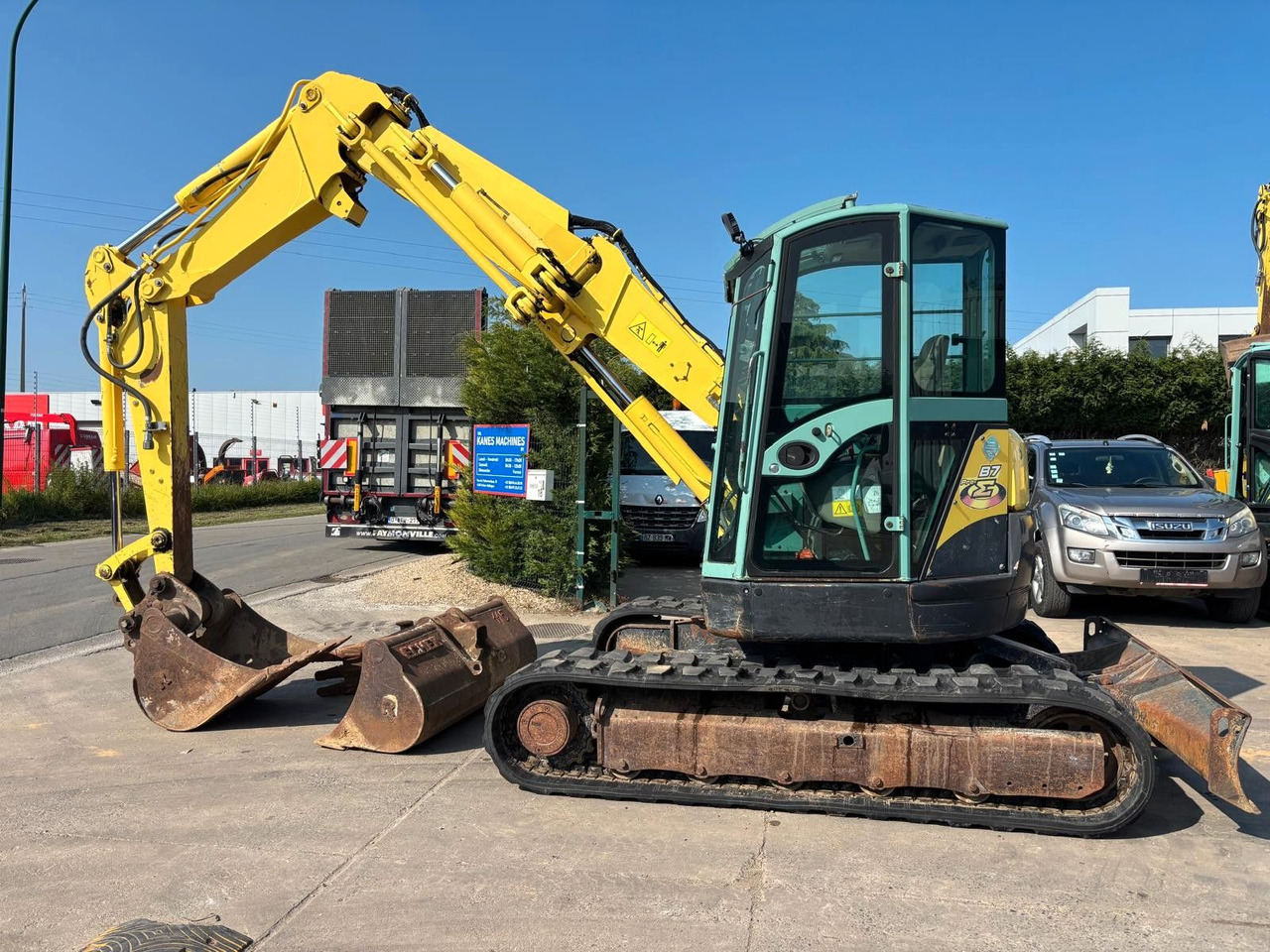 Yanmar B7 Sigma. 3 Löffel. - Мини-экскаватор: фото 2 Yanmar B7 Sigma. 3 Löffel. - Мини-экскаватор: фото 2