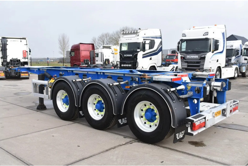LAG O-3-CC - 20FT SWAP - ADR FL - ALCOA - BPW AXLES - DISC BRAKES - EMPTY WEIGHT 3080 KG!! - Полуприцеп-контейнеровоз/ Сменный кузов: фото 4 LAG O-3-CC - 20FT SWAP - ADR FL - ALCOA - BPW AXLES - DISC BRAKES - EMPTY WEIGHT 3080 KG!! - Полуприцеп-контейнеровоз/ Сменный кузов: фото 4
