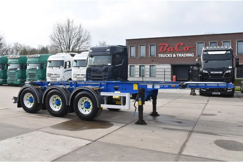 LAG O-3-CC - 20FT SWAP - ADR FL - ALCOA - BPW AXLES - DISC BRAKES - EMPTY WEIGHT 3080 KG!! - Полуприцеп-контейнеровоз/ Сменный кузов: фото 1 LAG O-3-CC - 20FT SWAP - ADR FL - ALCOA - BPW AXLES - DISC BRAKES - EMPTY WEIGHT 3080 KG!! - Полуприцеп-контейнеровоз/ Сменный кузов: фото 1