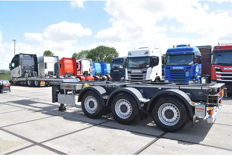 Renders HASTRAILER FCC - ALL CONNECTIONS - LIFT AXLE - 2 x EXTENDABLE - SAF AXLES - DISC BRAKES - EXCELLENT CONDITION - - Полуприцеп-контейнеровоз/ Сменный кузов: фото 4 Renders HASTRAILER FCC - ALL CONNECTIONS - LIFT AXLE - 2 x EXTENDABLE - SAF AXLES - DISC BRAKES - EXCELLENT CONDITION - - Полуприцеп-контейнеровоз/ Сменный кузов: фото 4