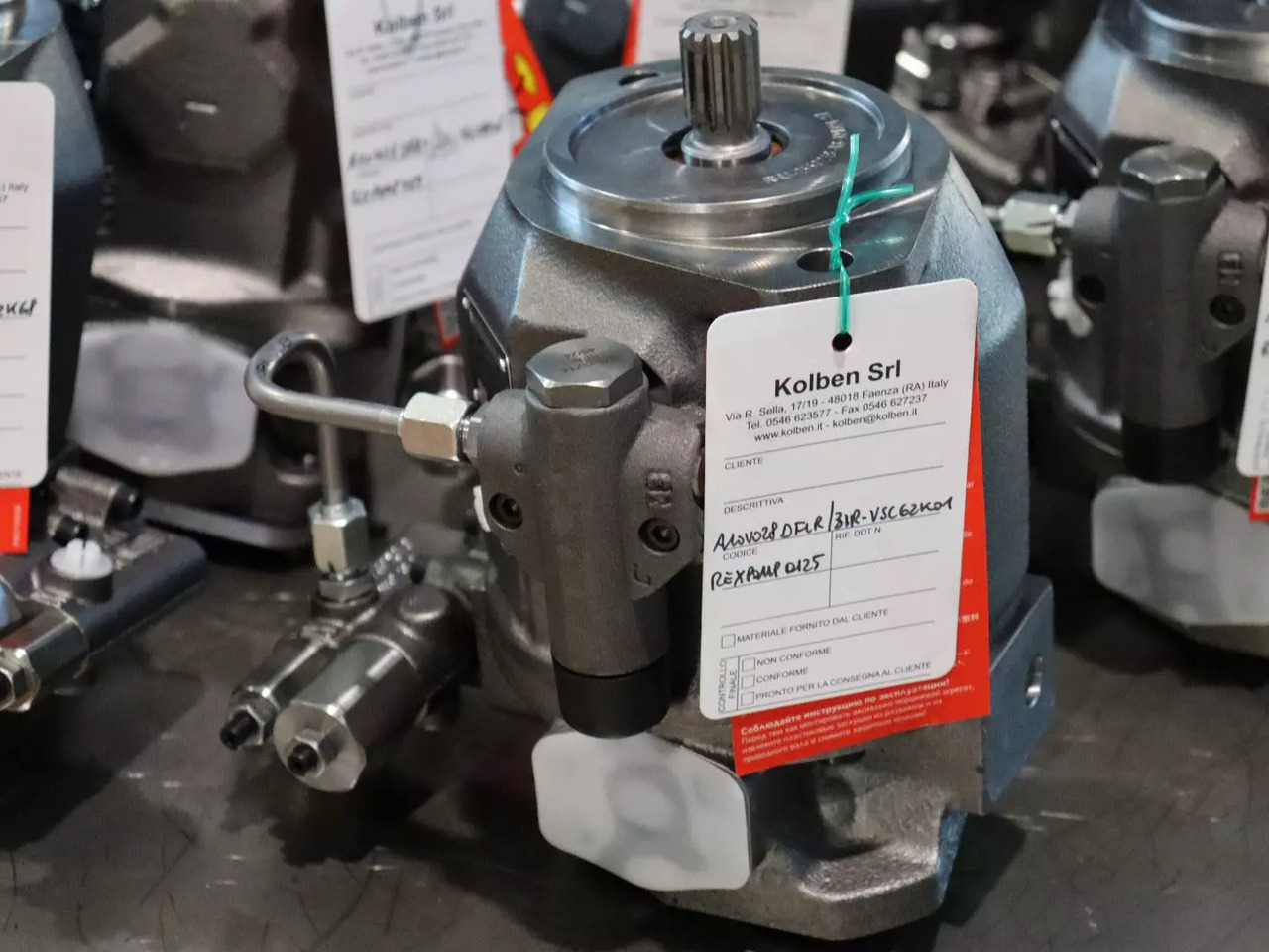 REXROTH A10VO28DFLR/31R-VSC62K01 - Гидравлический мотор для Строительной техники: фото 1 REXROTH A10VO28DFLR/31R-VSC62K01 - Гидравлический мотор для Строительной техники: фото 1