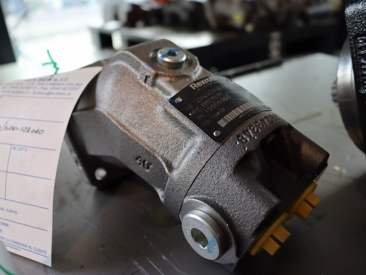 REXROTH A2FM10/61W-VZB040 - Гидравлический мотор для Строительной техники: фото 2 REXROTH A2FM10/61W-VZB040 - Гидравлический мотор для Строительной техники: фото 2