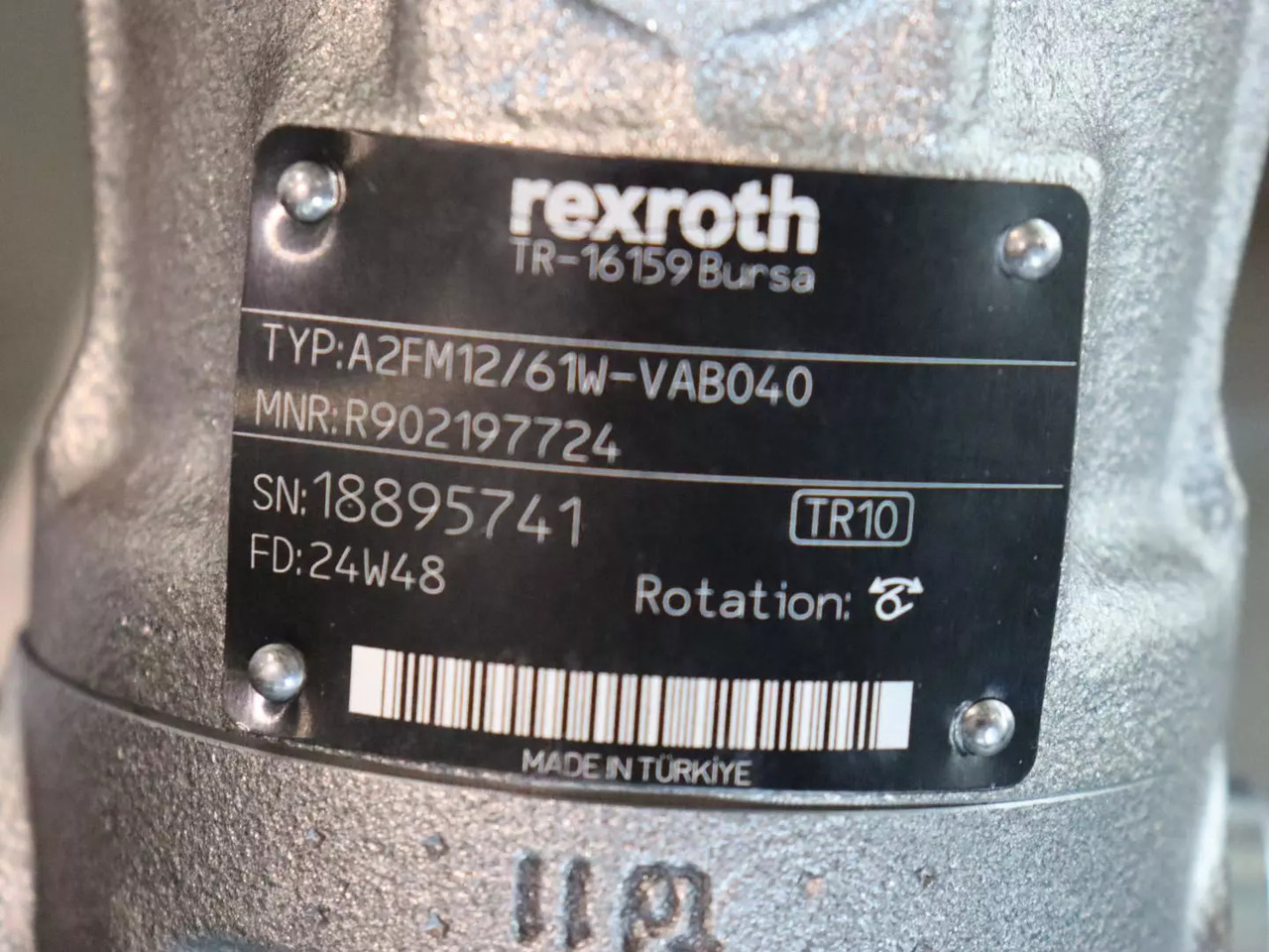 REXROTH A2FM12/61W-VAB040 - Гидравлический мотор для Погрузочно-разгрузочной техники: фото 4 REXROTH A2FM12/61W-VAB040 - Гидравлический мотор для Погрузочно-разгрузочной техники: фото 4