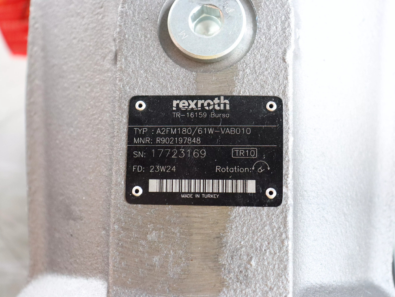 REXROTH A2FM180/61W-VAB010 - Гидравлический мотор для Строительной техники: фото 4 REXROTH A2FM180/61W-VAB010 - Гидравлический мотор для Строительной техники: фото 4