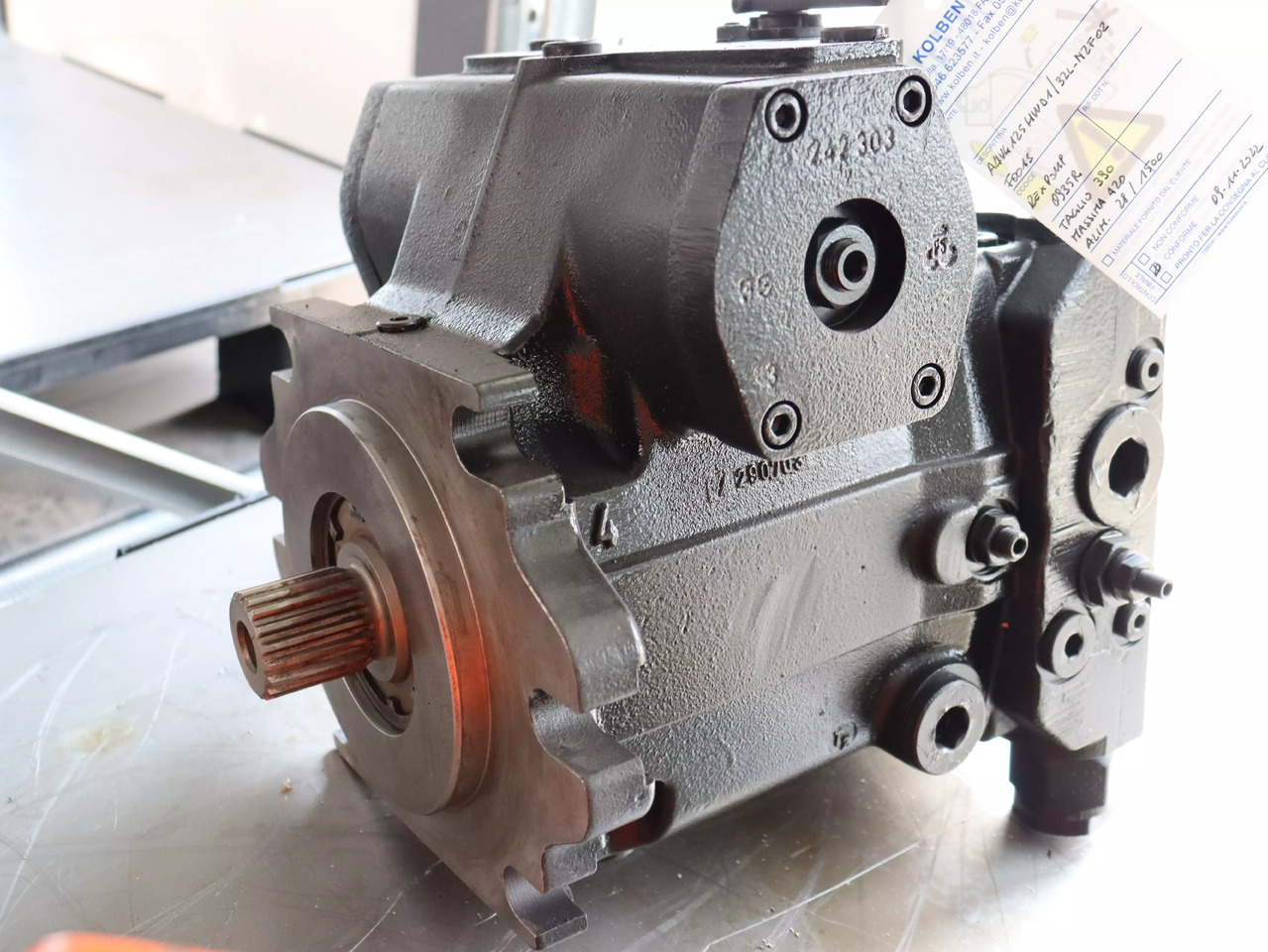 REXROTH A4VG125HWD1/32L-NZF02F001S - Гидравлический насос для Погрузочно-разгрузочной техники: фото 1 REXROTH A4VG125HWD1/32L-NZF02F001S - Гидравлический насос для Погрузочно-разгрузочной техники: фото 1