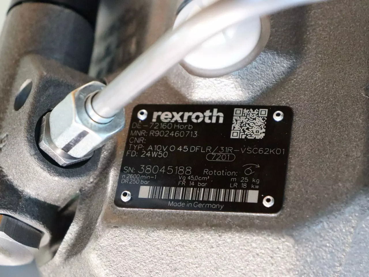 REXROTH A10VO45DFLR/31R-VSC62K01 - Запчасти для Строительной техники: фото 4 REXROTH A10VO45DFLR/31R-VSC62K01 - Запчасти для Строительной техники: фото 4