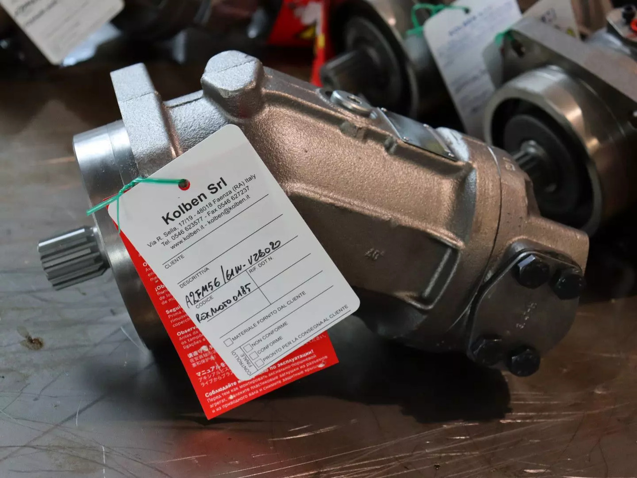 REXROTH A2FM56/61W-VZB020 - Запчасти для Строительной техники: фото 1 REXROTH A2FM56/61W-VZB020 - Запчасти для Строительной техники: фото 1