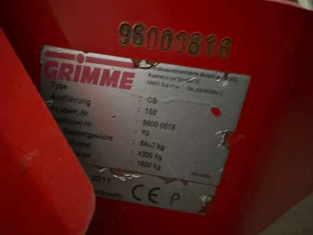 Grimme CS-150 RotaPower - Картофелеуборочный комбайн: фото 2 Grimme CS-150 RotaPower - Картофелеуборочный комбайн: фото 2