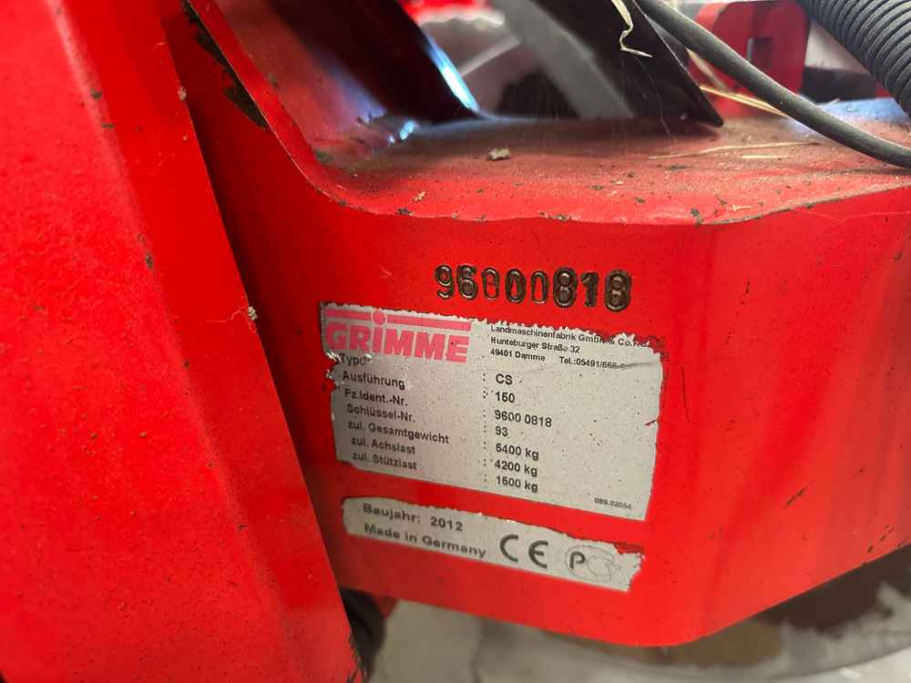 Grimme CS-150 RotaPower - Картофелеуборочный комбайн: фото 2 Grimme CS-150 RotaPower - Картофелеуборочный комбайн: фото 2