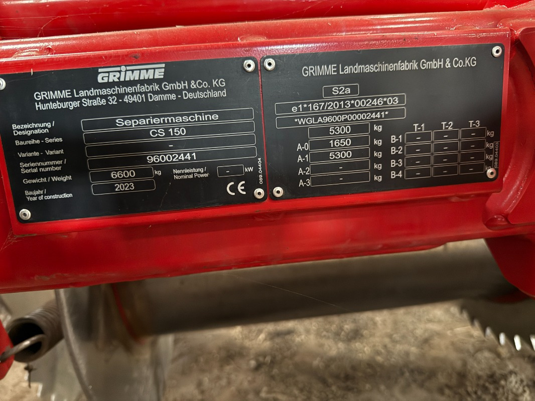 Grimme CS-170 RotaPower XL - Картофелеуборочный комбайн: фото 2 Grimme CS-170 RotaPower XL - Картофелеуборочный комбайн: фото 2