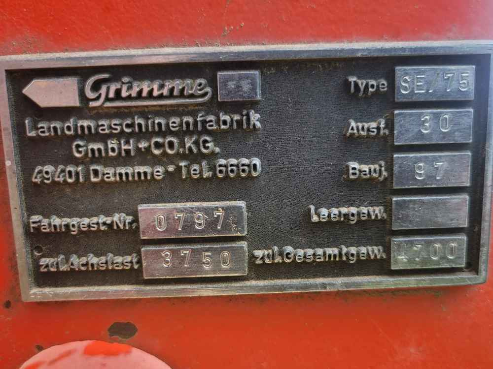 Grimme SE-75-30-UB - Комбайн: фото 4 Grimme SE-75-30-UB - Комбайн: фото 4
