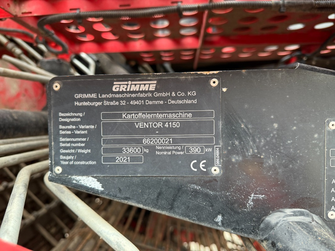 Grimme VENTOR 4150 ClodSep - Комбайн: фото 3 Grimme VENTOR 4150 ClodSep - Комбайн: фото 3