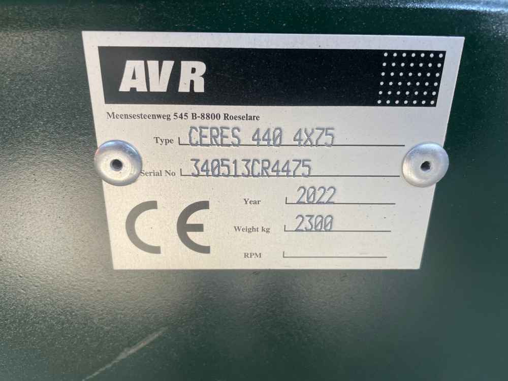 AVR CERES 440 - Комбайн: фото 3 AVR CERES 440 - Комбайн: фото 3