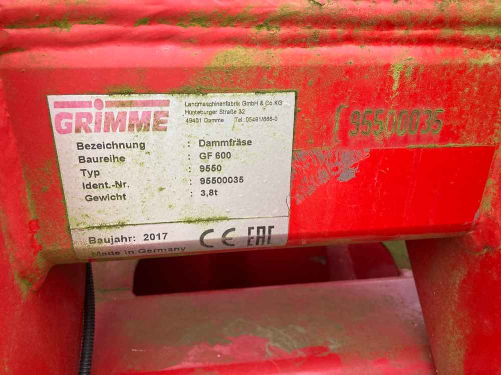 Grimme Grimme, GF600, 6 Row/3Bed Tilla, Rotovator - Комбайн: фото 2 Grimme Grimme, GF600, 6 Row/3Bed Tilla, Rotovator - Комбайн: фото 2