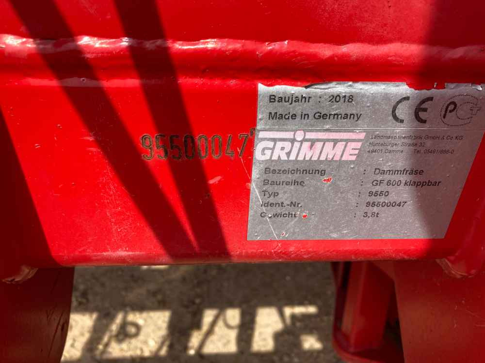 Комбайн Grimme Grimme, GF600, 6 Row/3Bed Tilla, Rotovator: фото 31